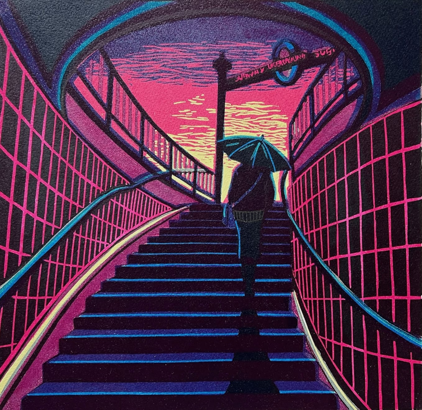 Gail Brodholt, Up with the Larks II, 2023