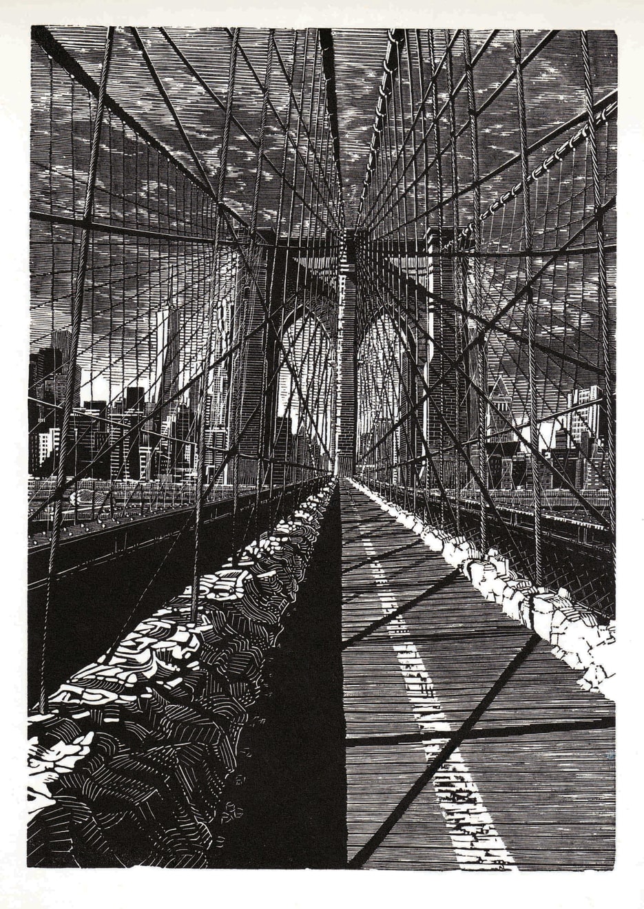 Anne Desmet, Brooklyn Bridge: New Day (Second Edition), 2020