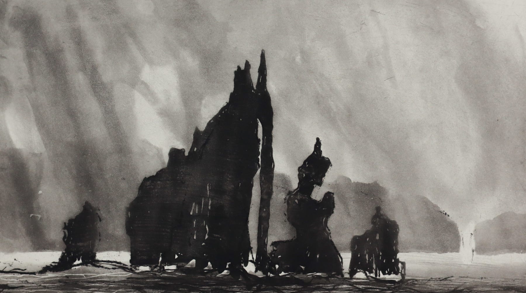 Norman Ackroyd, The Drongs , 2012