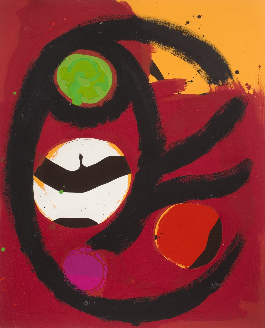 John Hoyland, Untitled, 1990