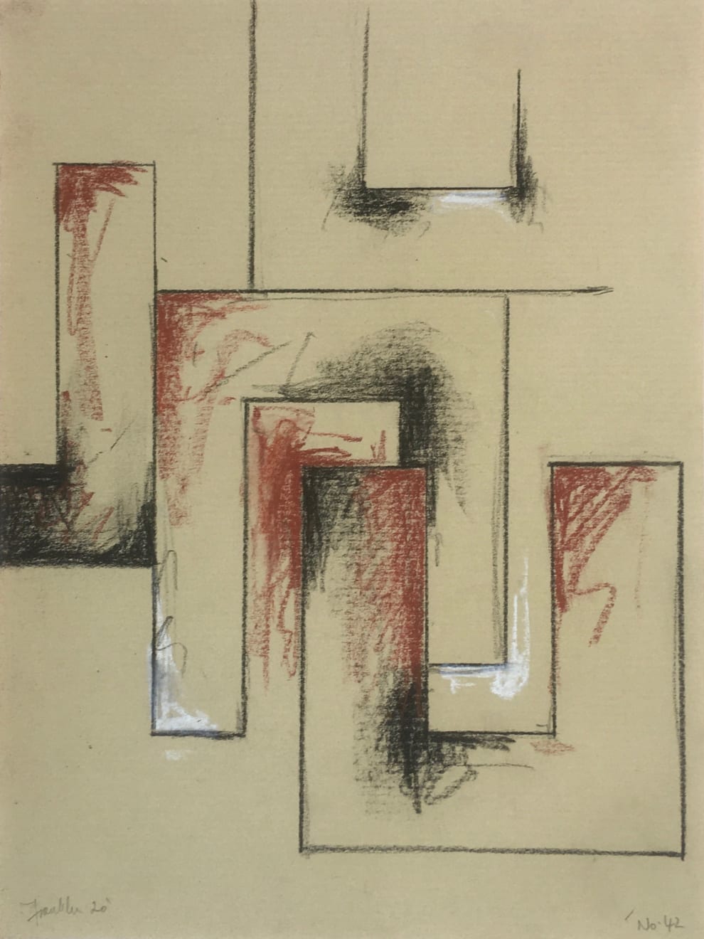 Malcolm Franklin, Tenement Sketch no.42, 2020