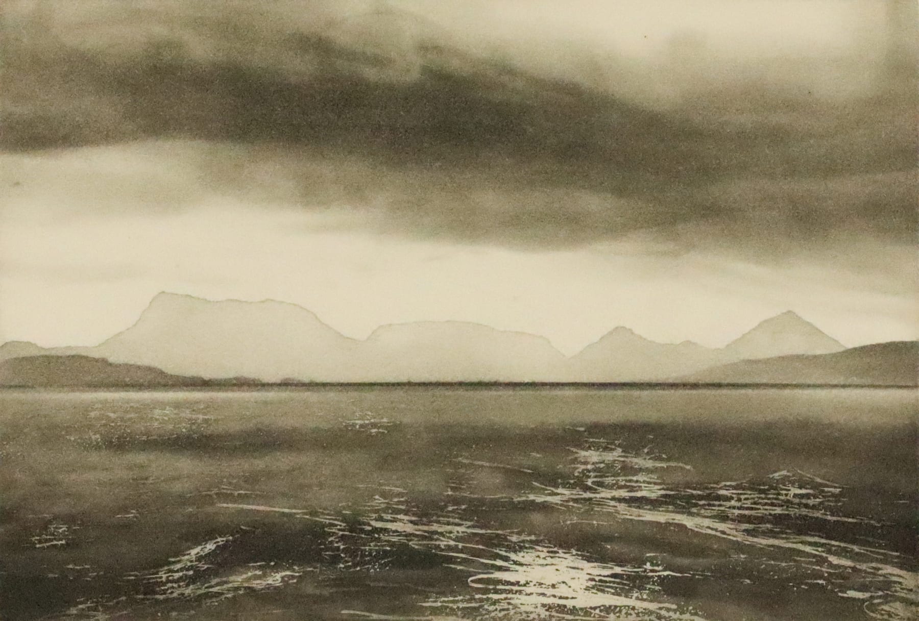Norman Ackroyd, Loch Suili, 2008