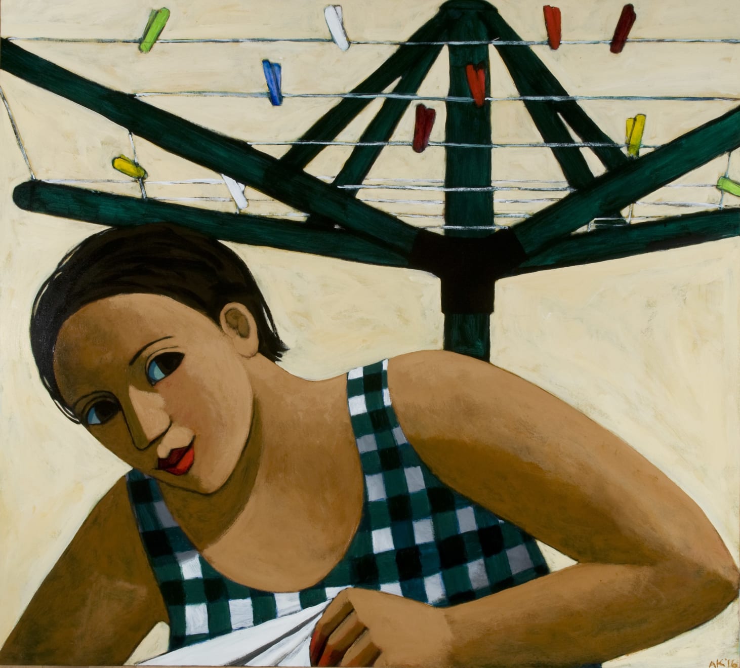 Anita Klein Studio Sale, Washing Line, 2016