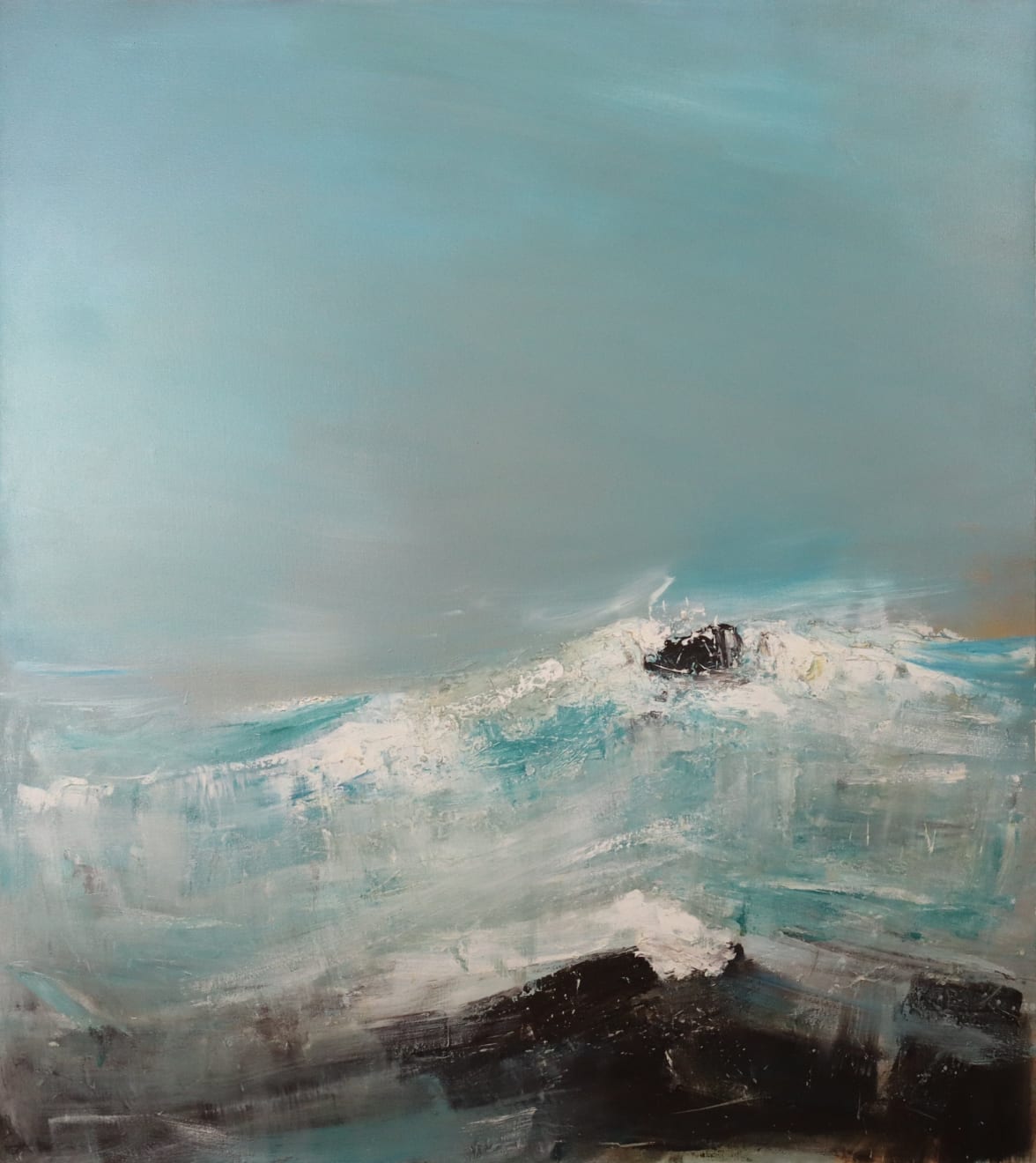 Dulwich College Secret Bid Auction 2024, LOT 71: Christopher Hankey - Summer Sea Evening, 2003