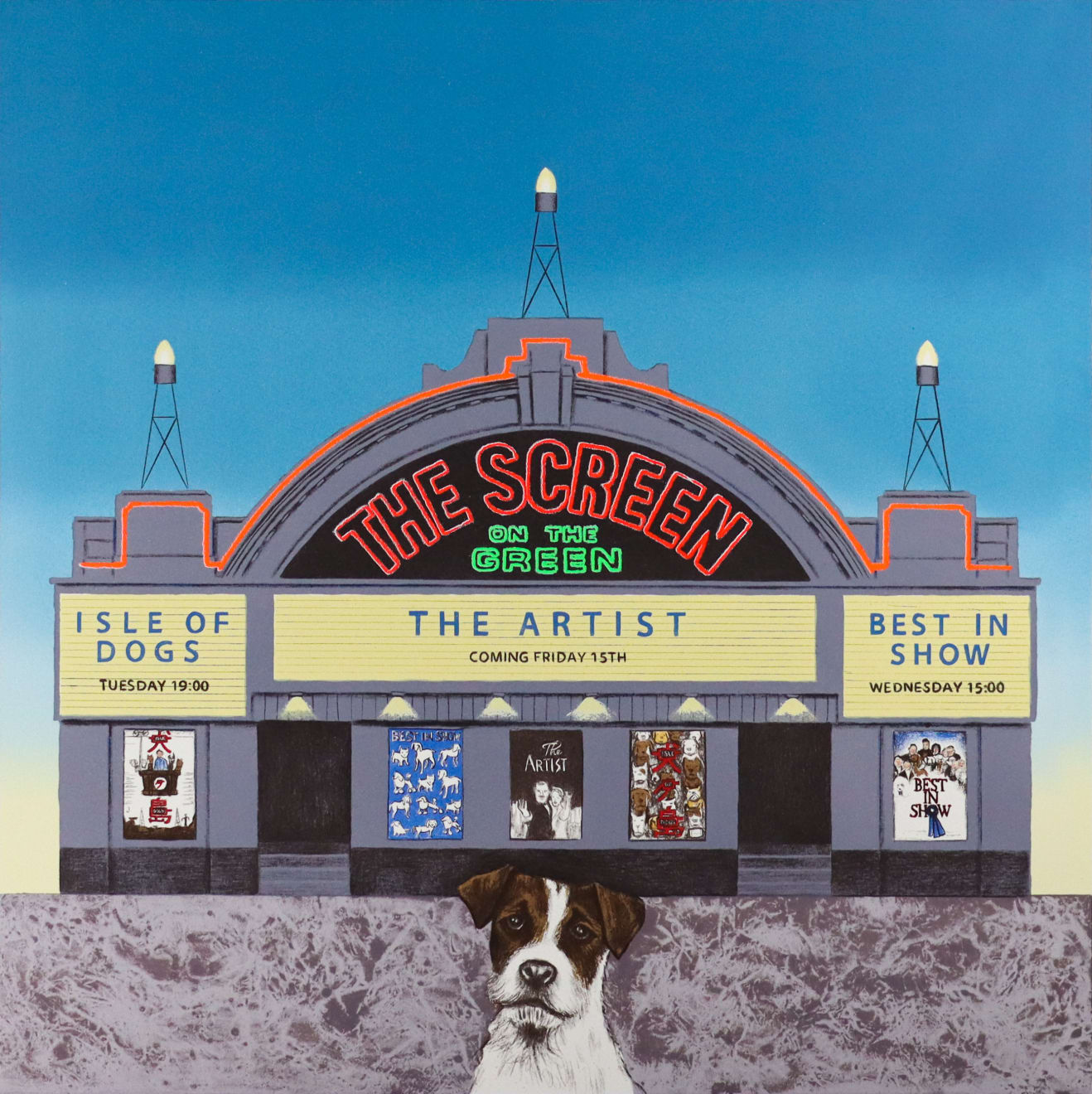 Mychael Barratt, Wes Anderson’s Dog - Screen on the Green, 2024