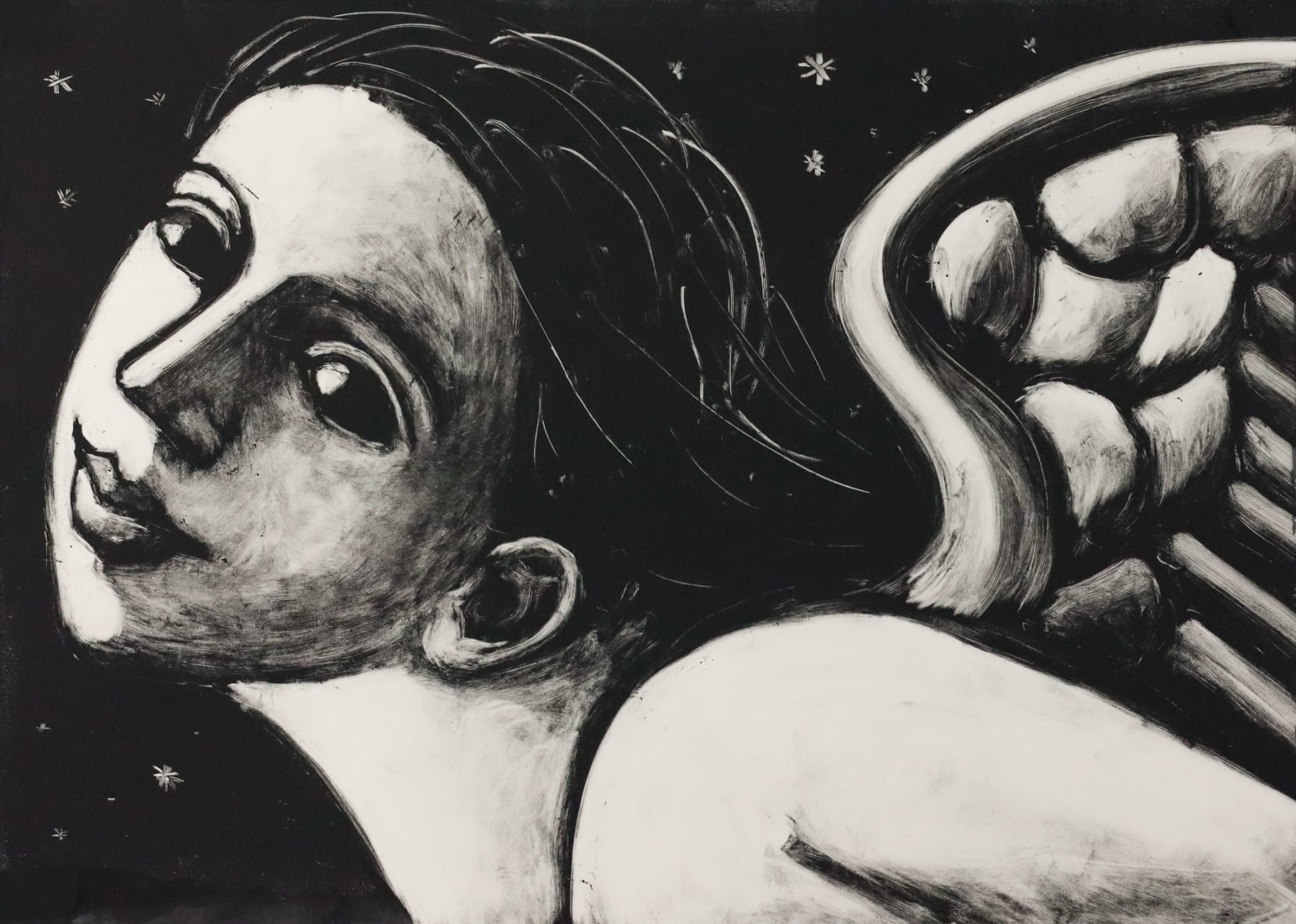 Anita Klein, Flying Angel, 2025