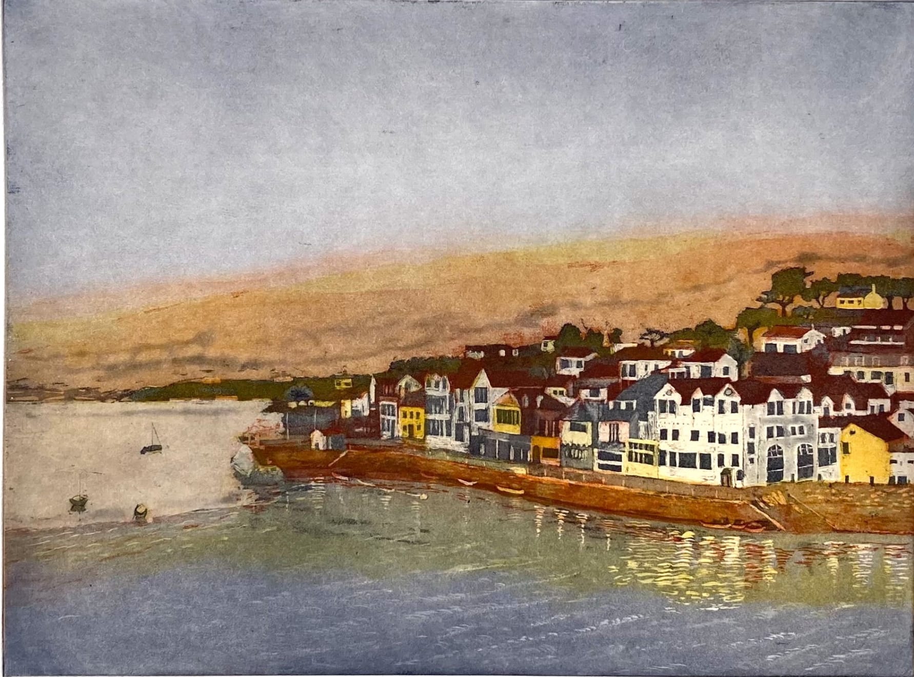 Karen Keogh, Morning Light Over St. Mawes, 2022