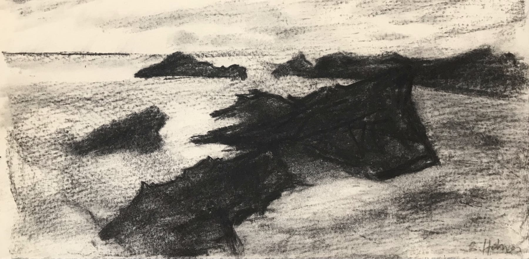 Rebecca Holmes, Low Tide, 2020