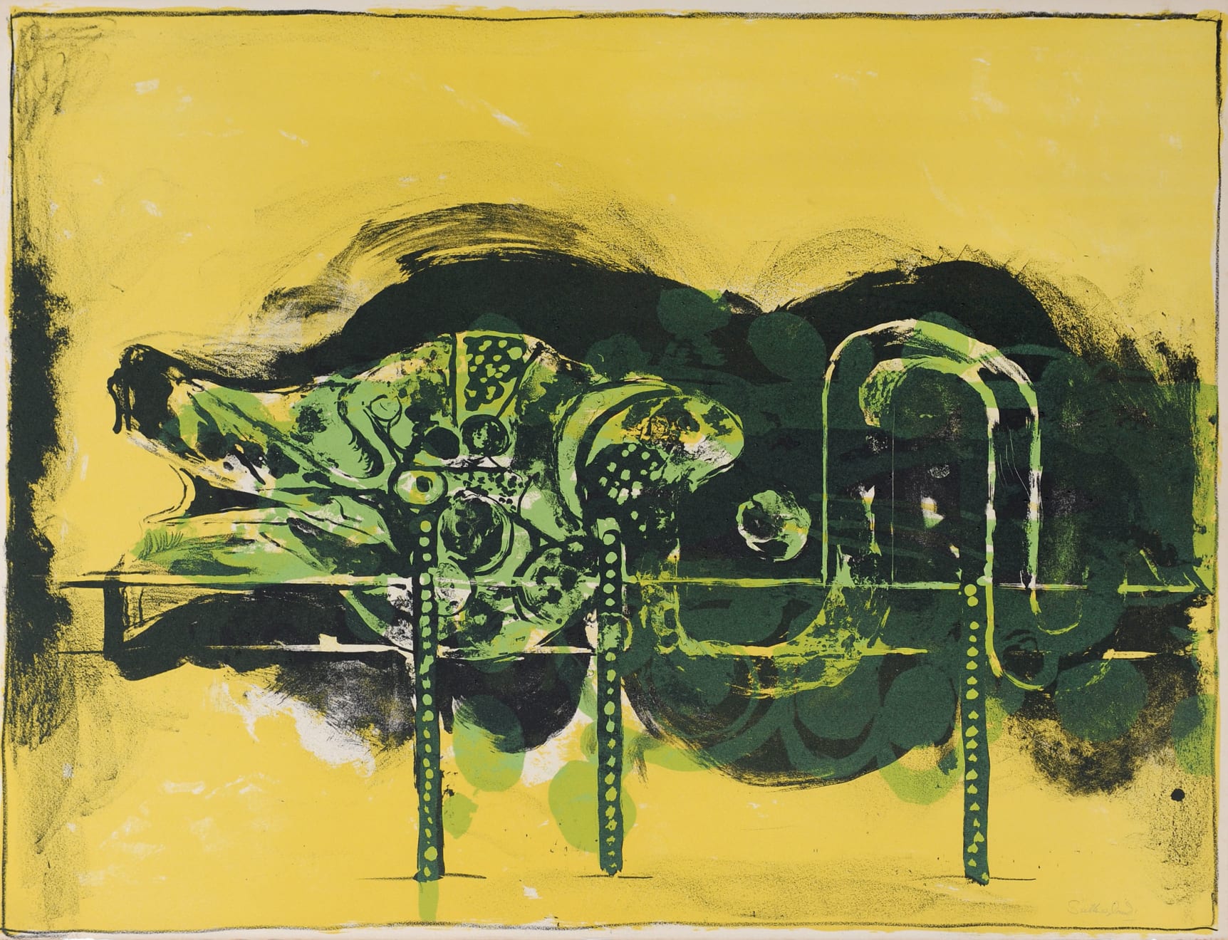 Graham Sutherland, Submerged Form, 1968