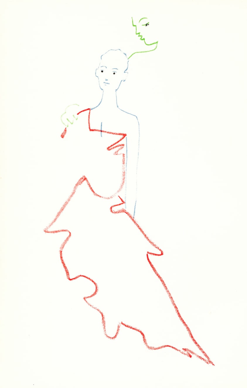 Jean Cocteau, From 'Les Monstres Sacrés’ (XXII), 1957