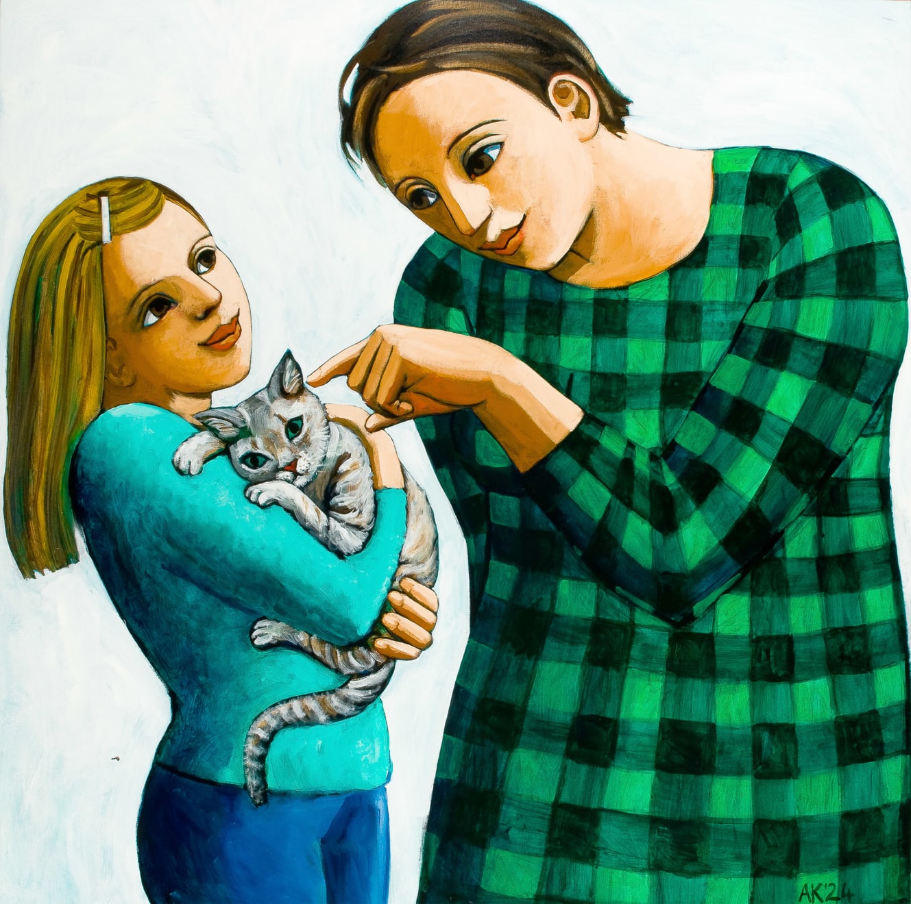 Anita Klein, Betty and the Cat, 2024