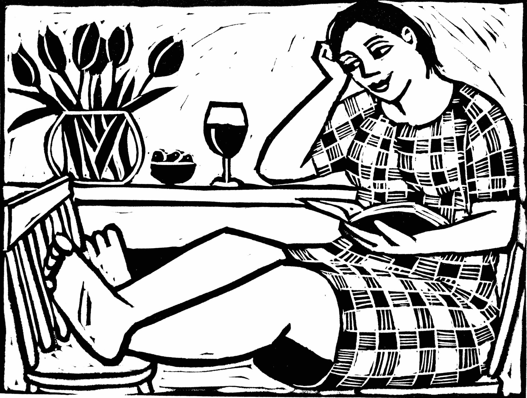 Anita Klein, The Kitchen Table, 2023