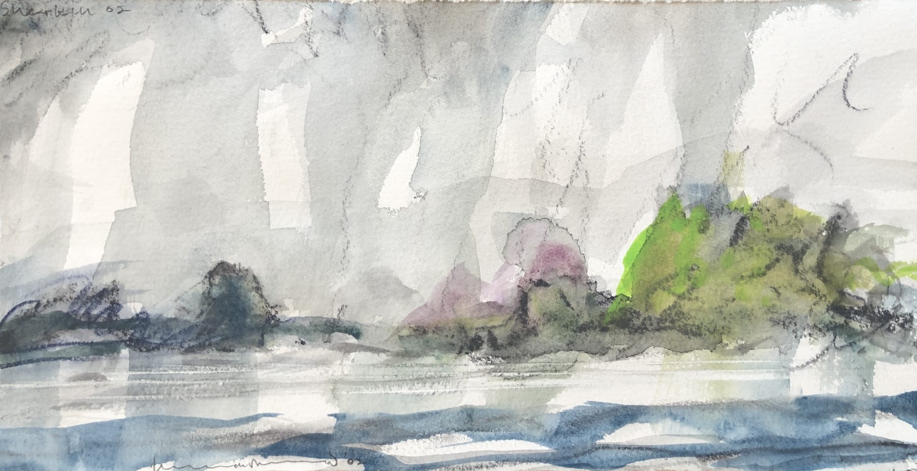 Norman Ackroyd, Sherkin Island, 2002