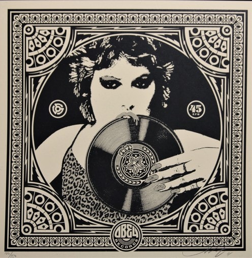 Summer Secret Bid Auction 2023, LOT 64: Shepard Fairey - Obey Punk Girl, 2011