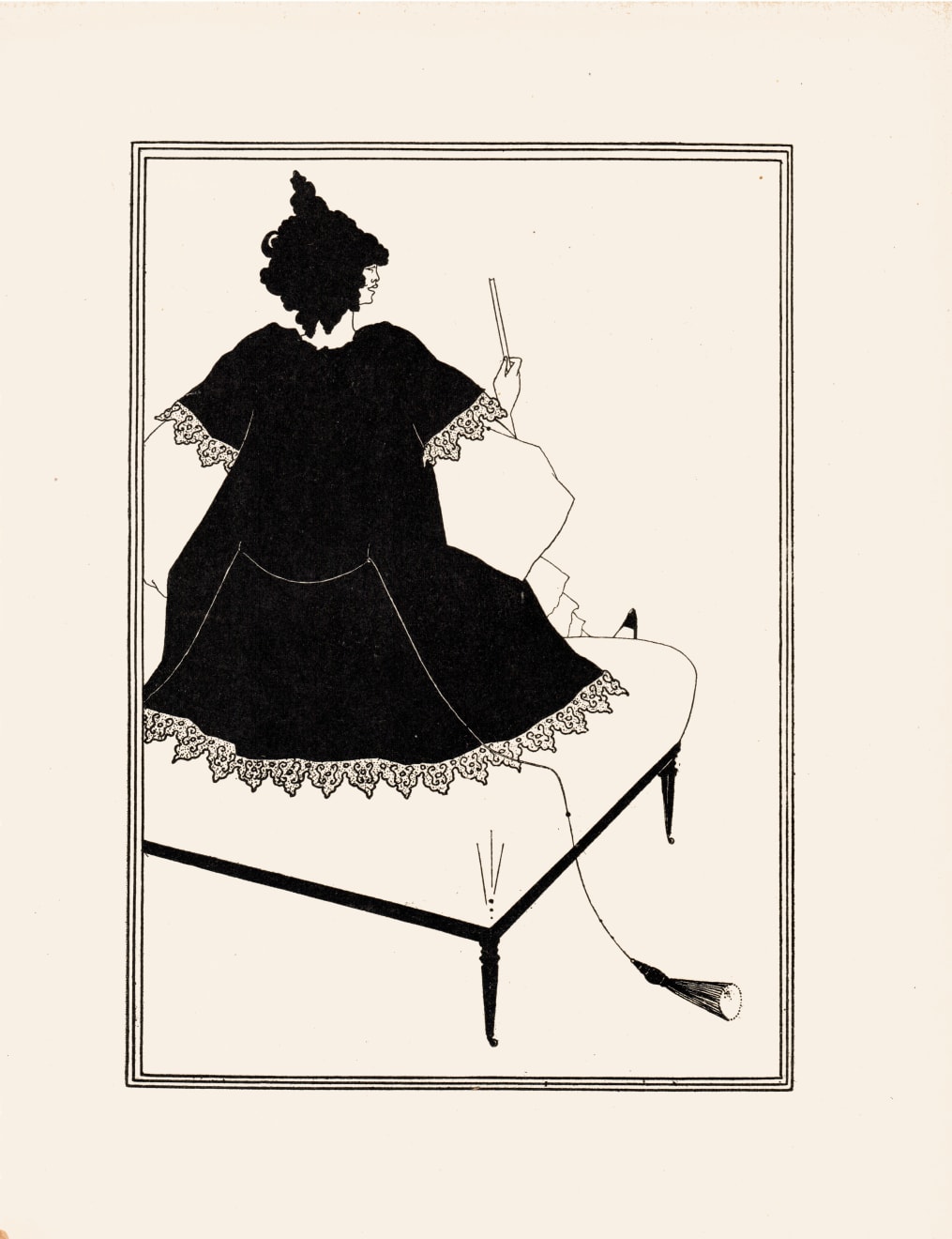 Aubrey Beardsley (After), Maîtresse d’Orchestre, 1899