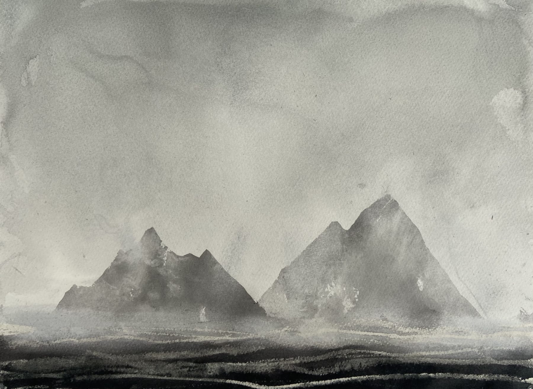 Jason Hicklin, The Skelligs from Moyrisk, 2021