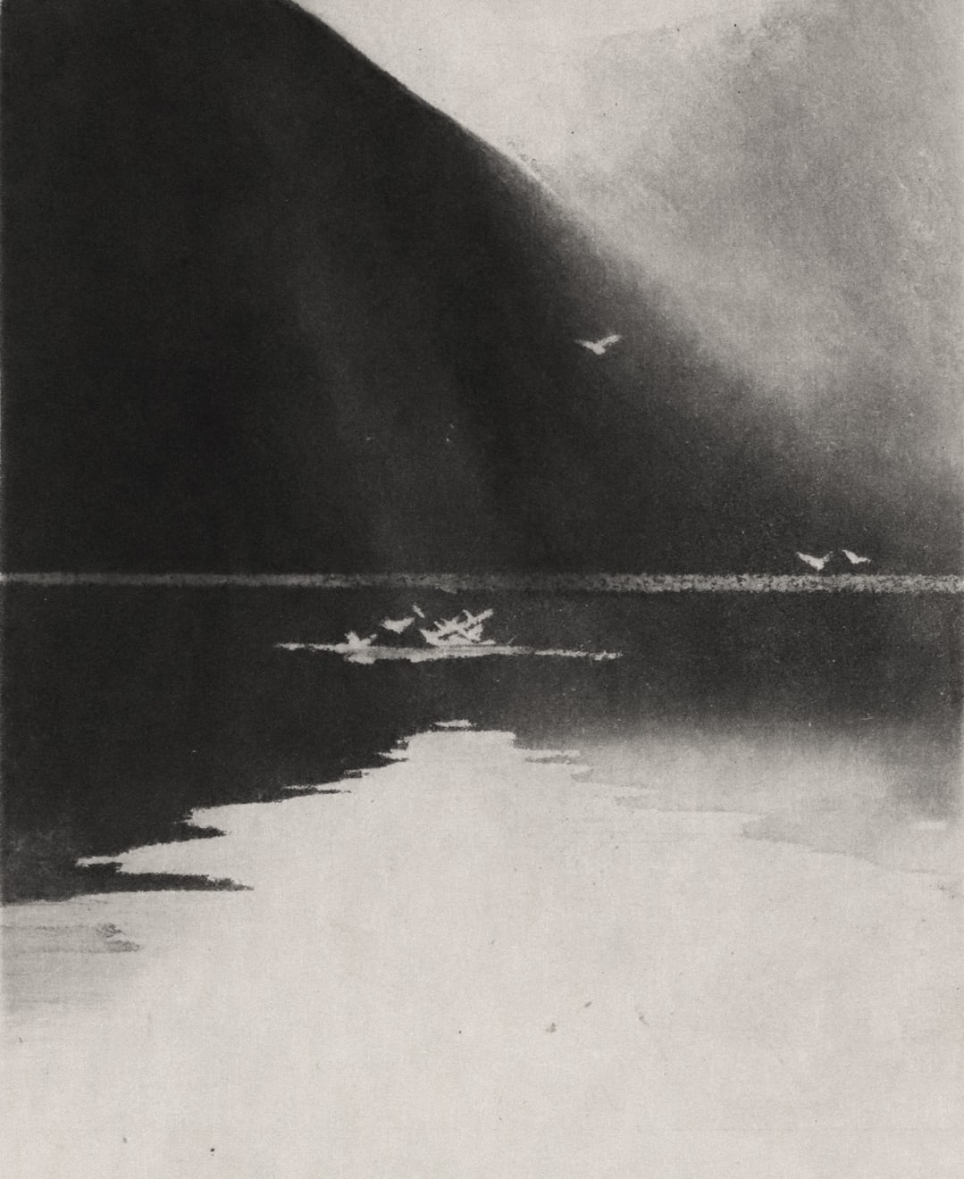 Norman Ackroyd, Derwent Water, 1985