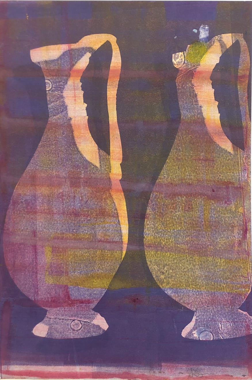 Christmas Secret Bid Auction 2025, LOT 68: Amanda Danicic - Two Roman Vases III, 2010