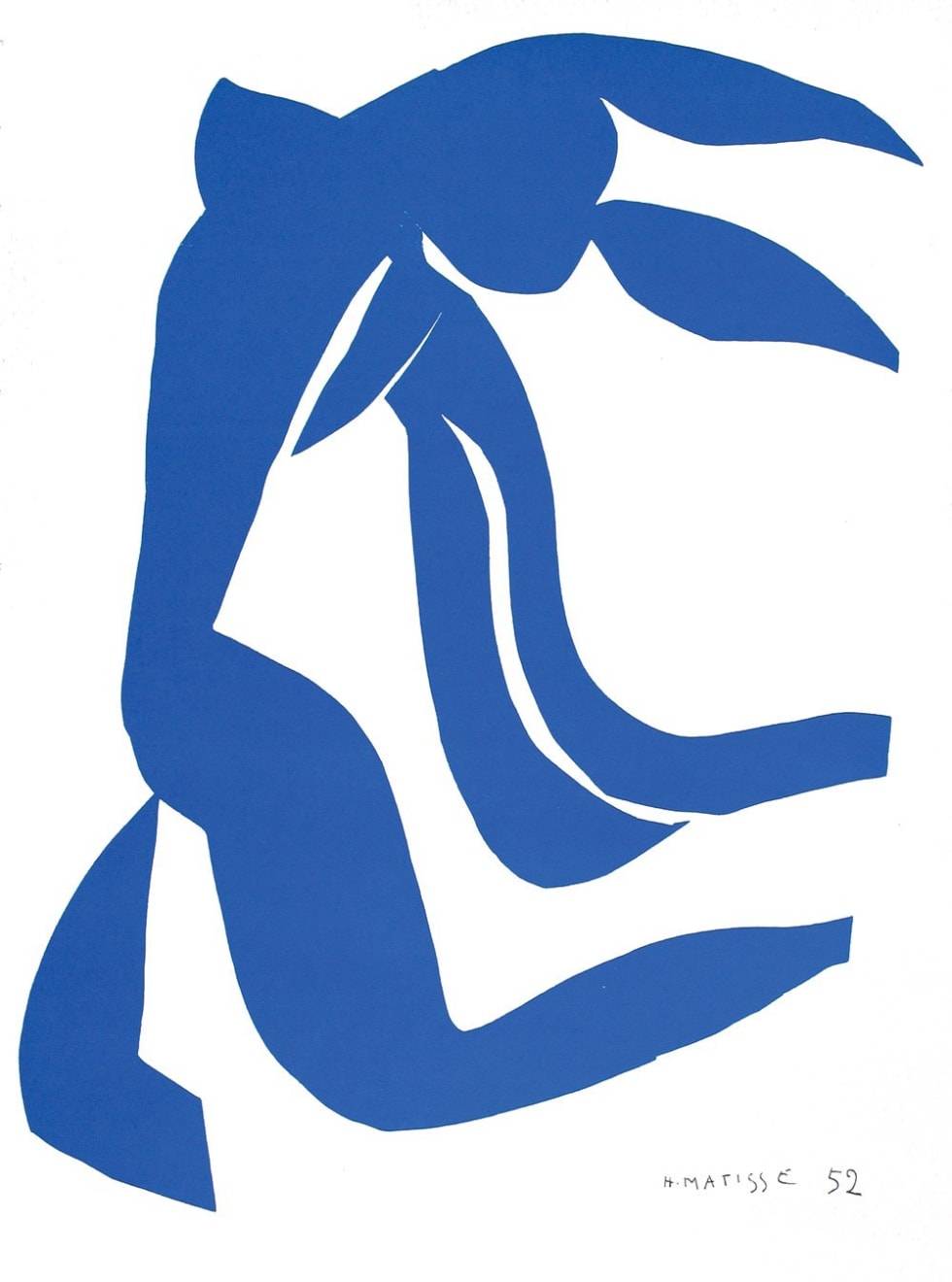 Henri Matisse, Nu Bleu XI, 1954