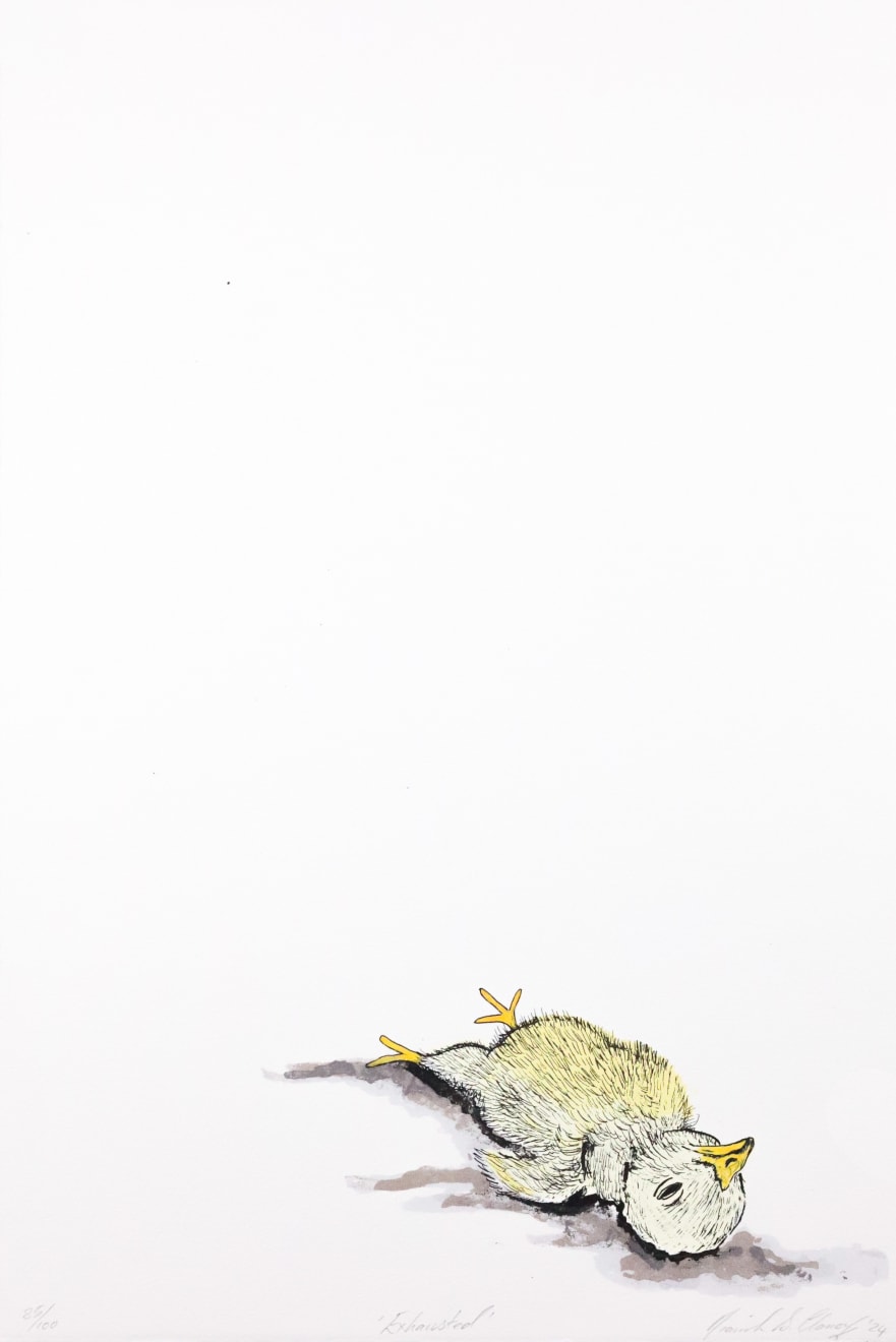 Dulwich College Secret Bid Auction 2025, Lot 33: Niamh Clancy - Exhausted, 2024