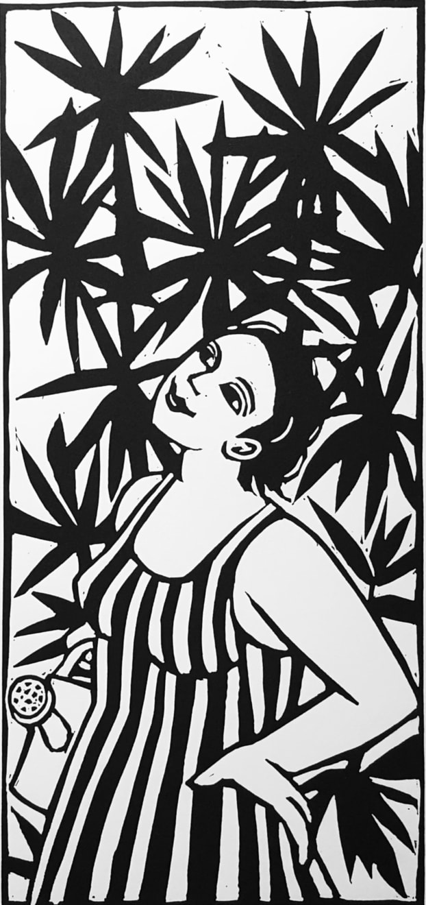 Anita Klein, Watering, 2021