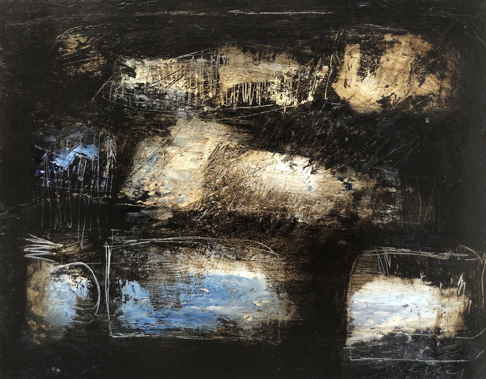 Summer Secret Bid Auction 2024, LOT 123: Ross Loveday - Blue Night, 2021