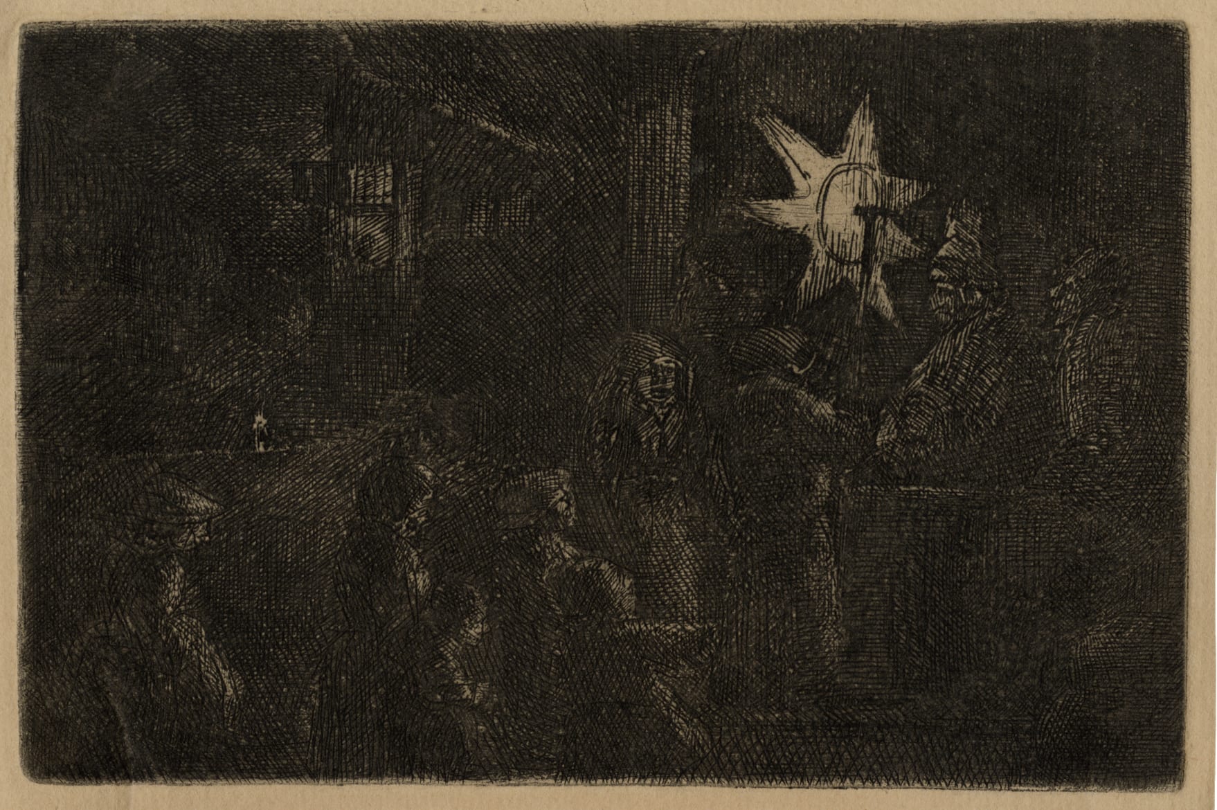 Rembrandt Van Rijn, The Star of the Kings: A Night Piece, 1651