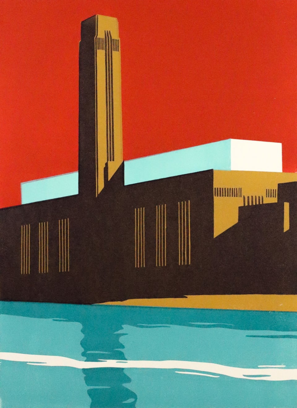Paul Catherall, Tate Red III, 2025