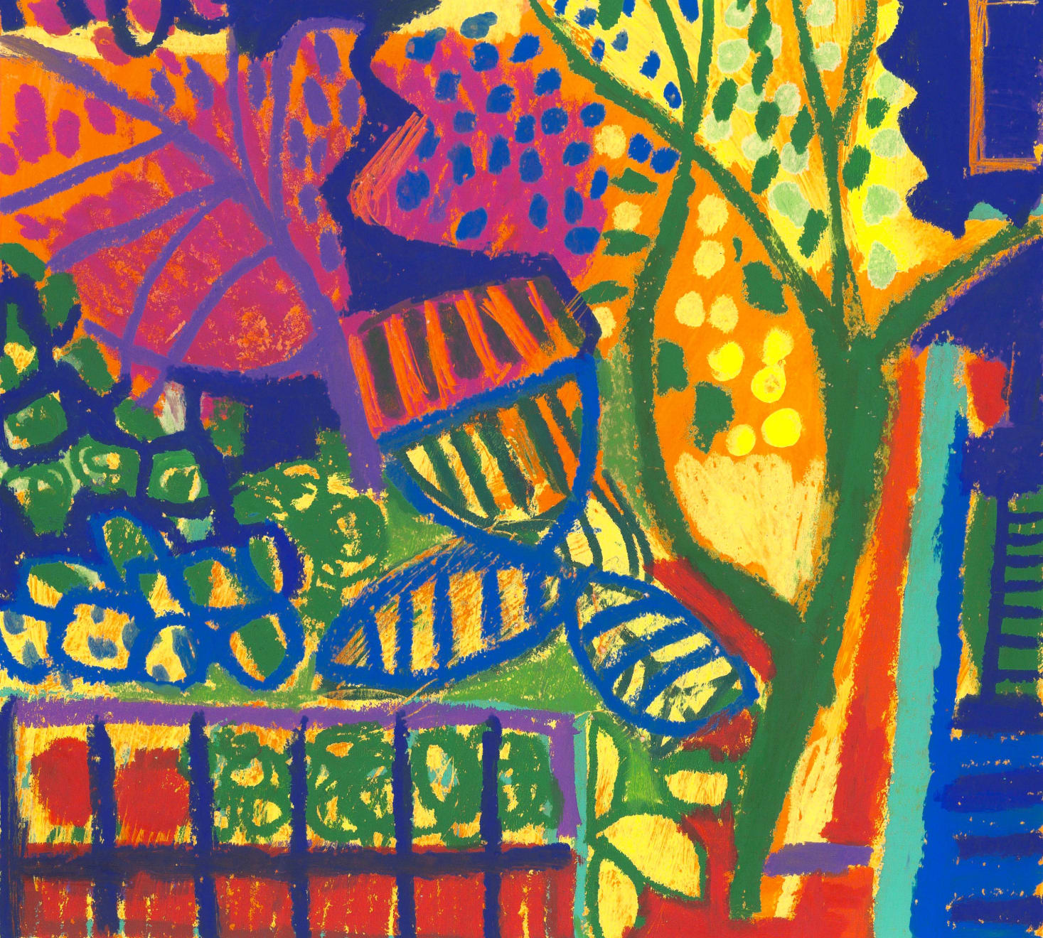 Nigel Swift, Italian Garden in April V, 2025