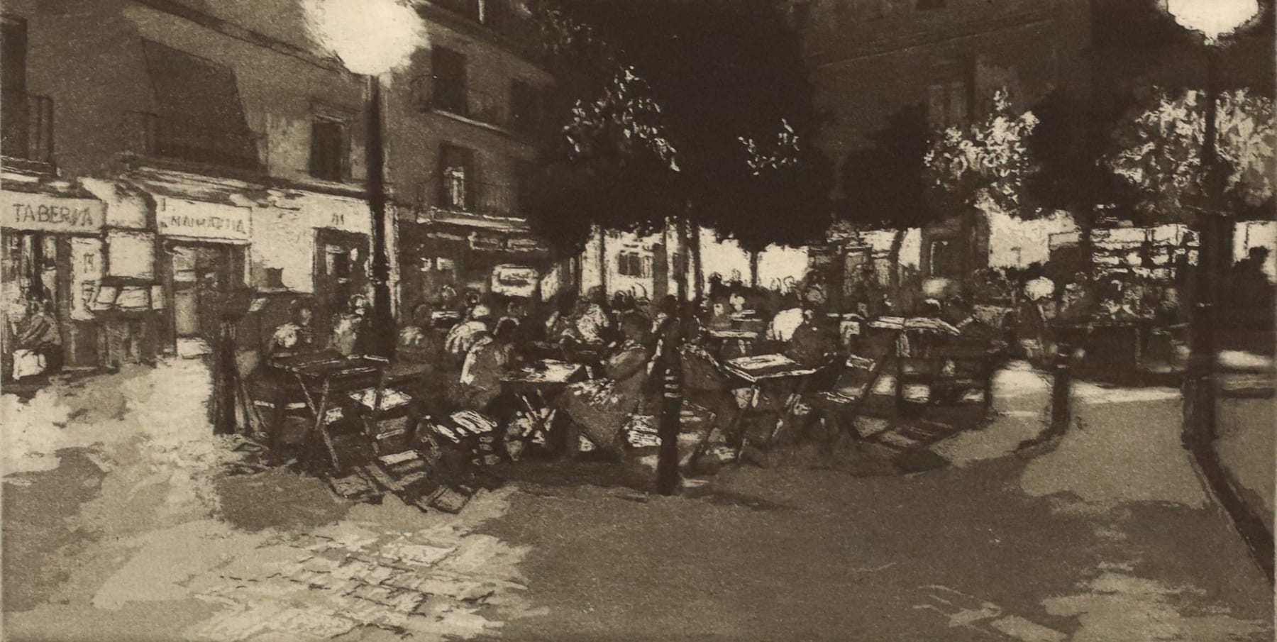 Austin Cole, Night Scene Seville 2, 2024