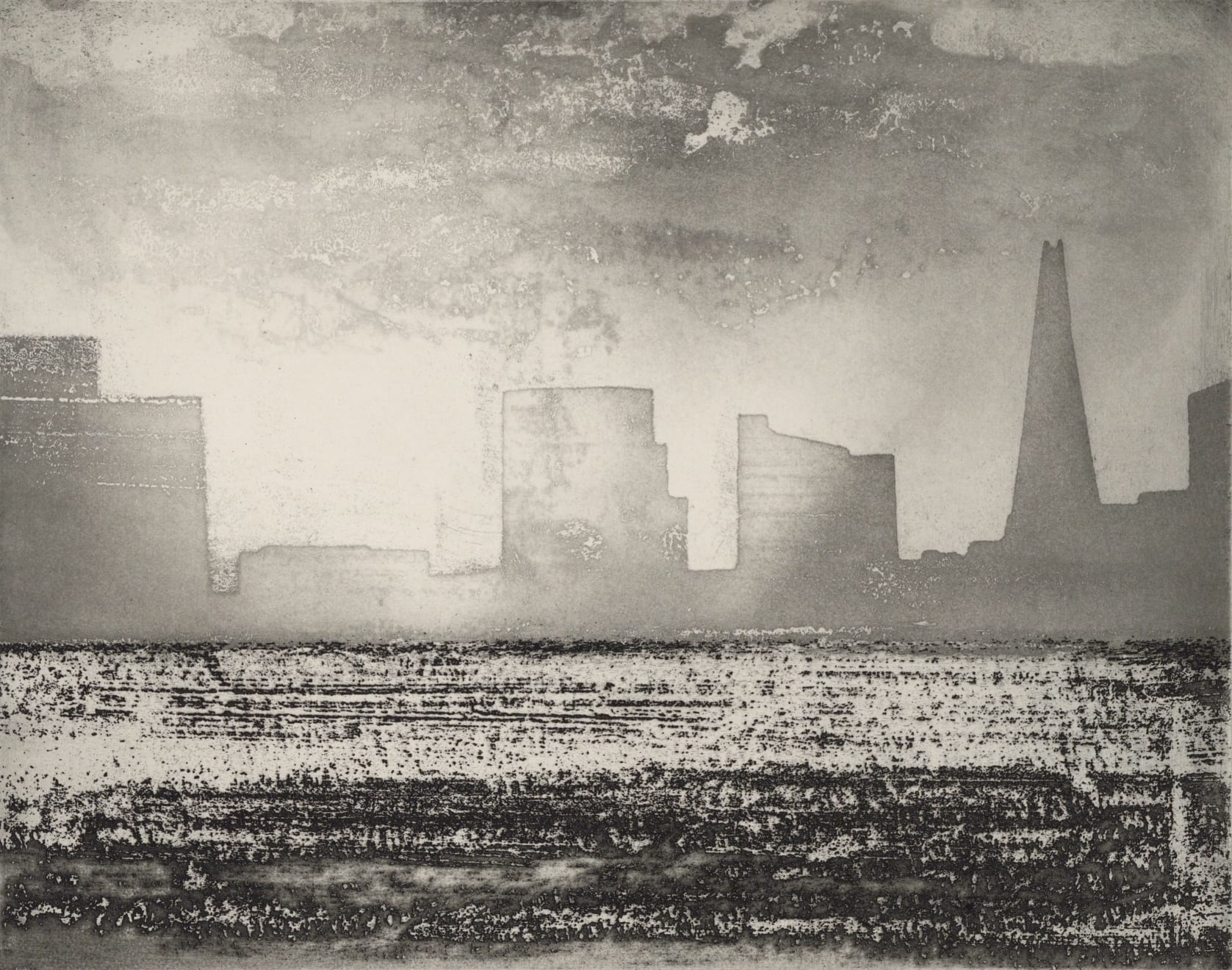 Jason Hicklin, The Thames. Greenwich Pier, 2023