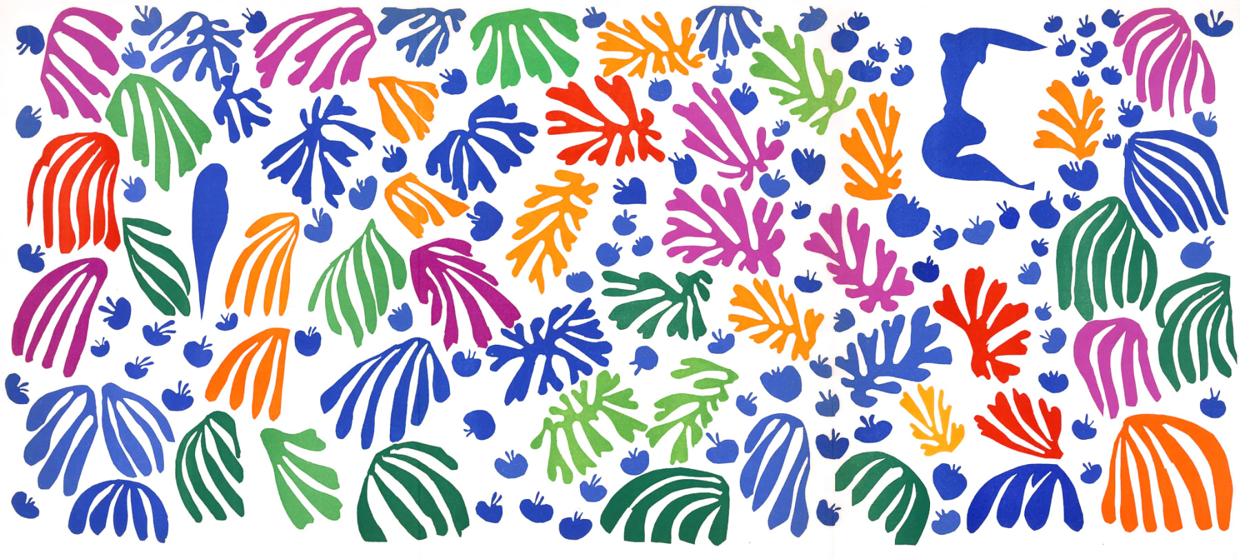 Henri Matisse, La Perruche et la Sirène, 1954