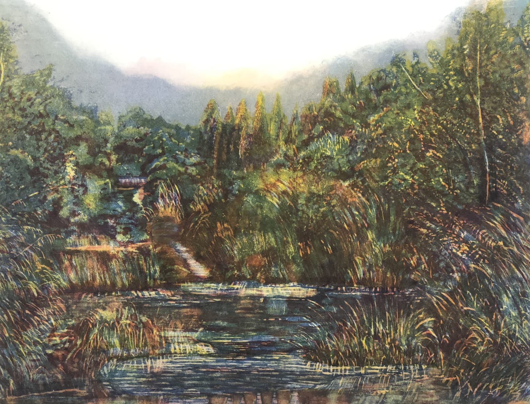 Karen Keogh, The Enchanted Pool, 2021