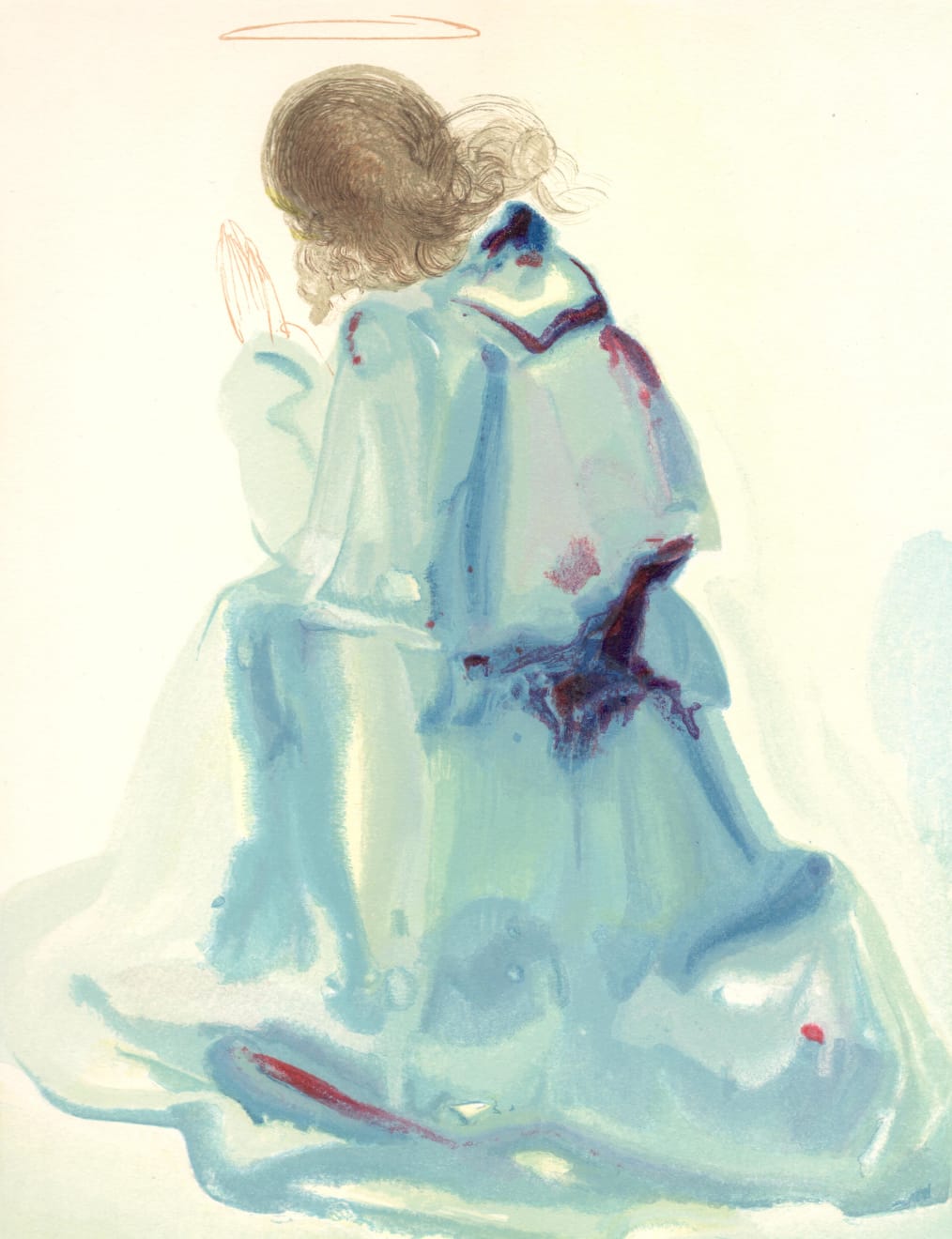 Dulwich College Secret Bid Auction 2025, Lot 40: Salvador Dalí - The Angel (Paradise: Canto 2) , 1960-64