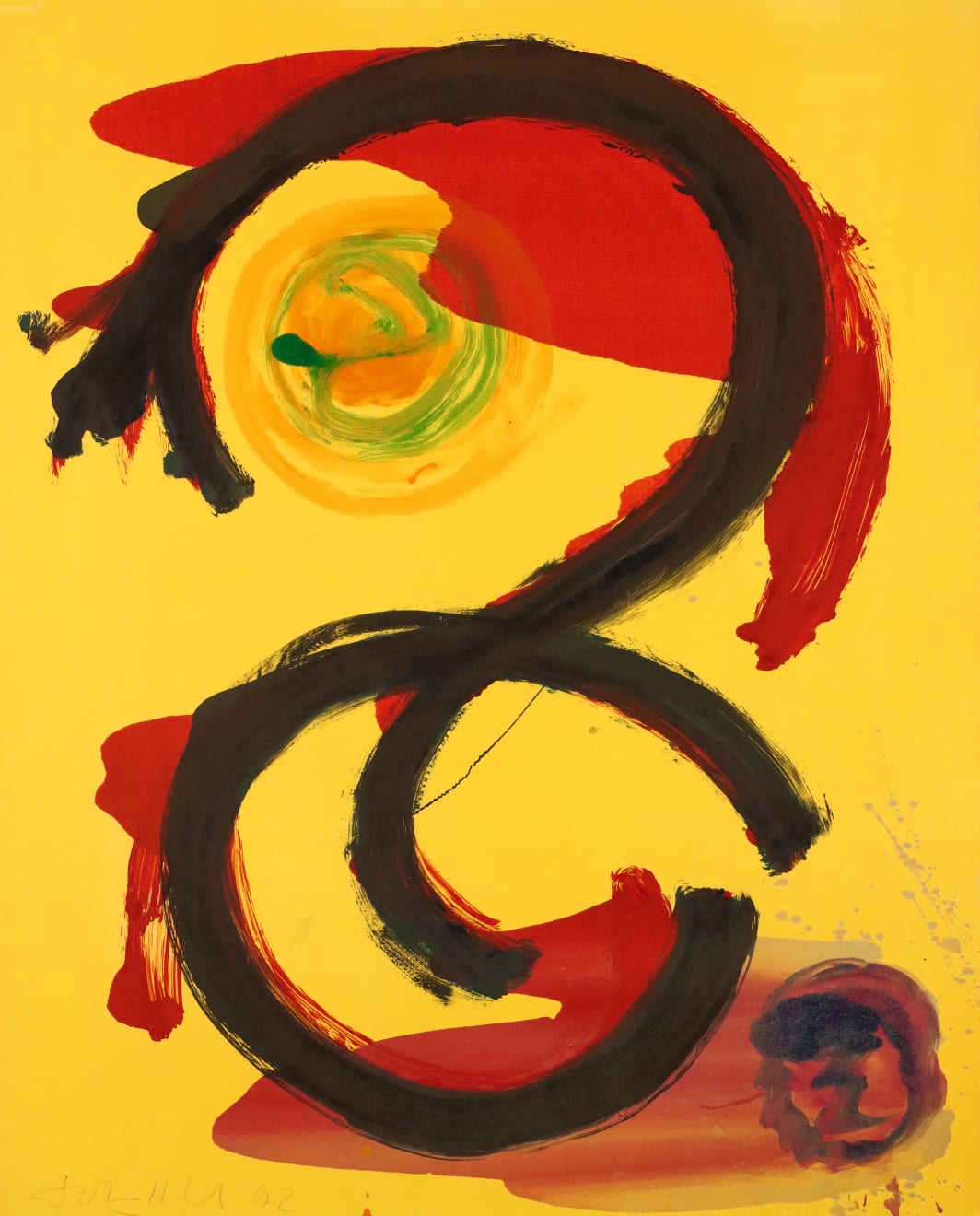 John Hoyland, Untitled 23 (Monotype), 1992