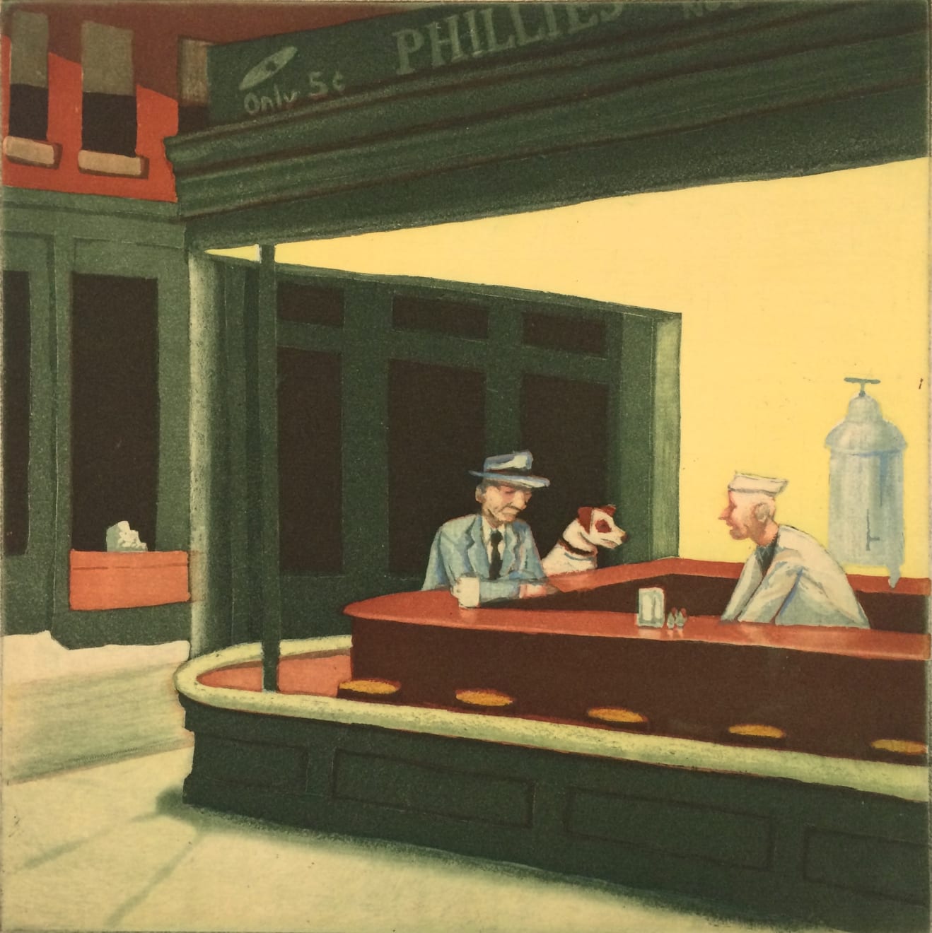 Mychael Barratt, Edward Hopper’s Dog, 2013