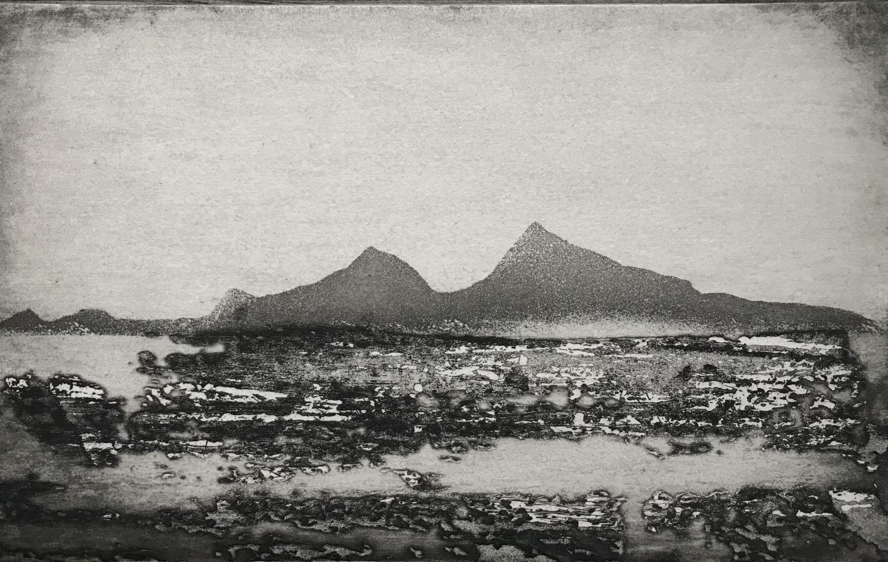 Jason Hicklin, Ramsey Island from Grassholm Island, 2020