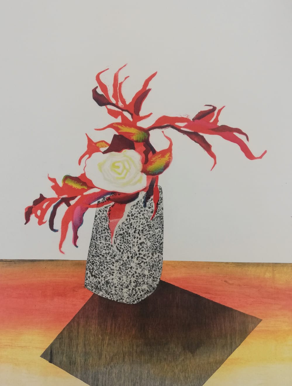 Sophie Layton, White Rose, 2020