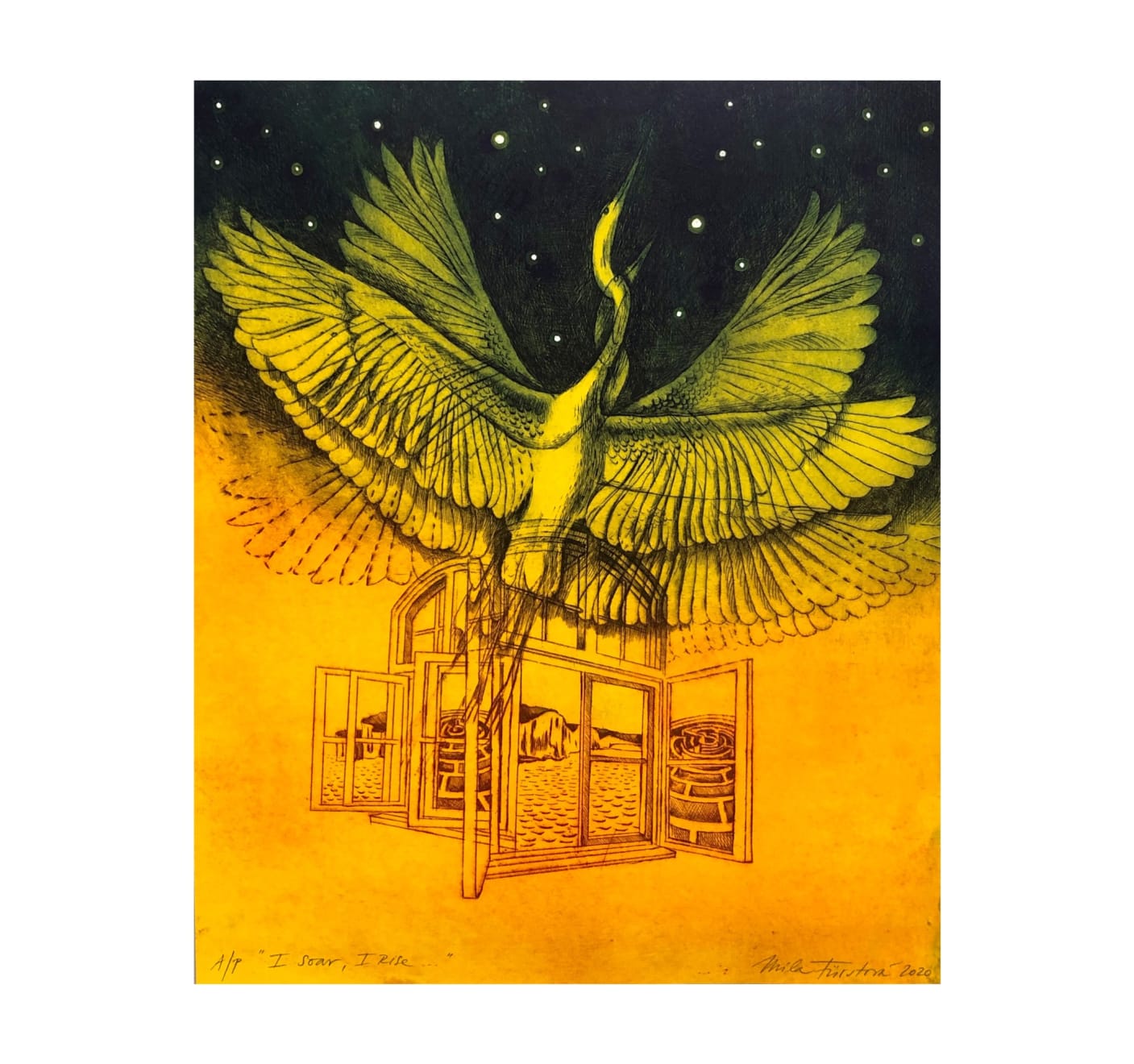 Mila Fürstová, I Soar, I Rise..., 2020