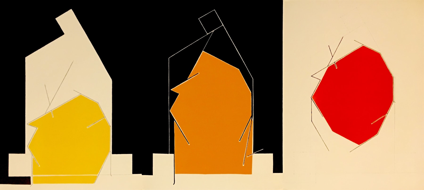 Pablo Palazuelo, From 'Derrière le Miroir - Palazuelo' , 1970