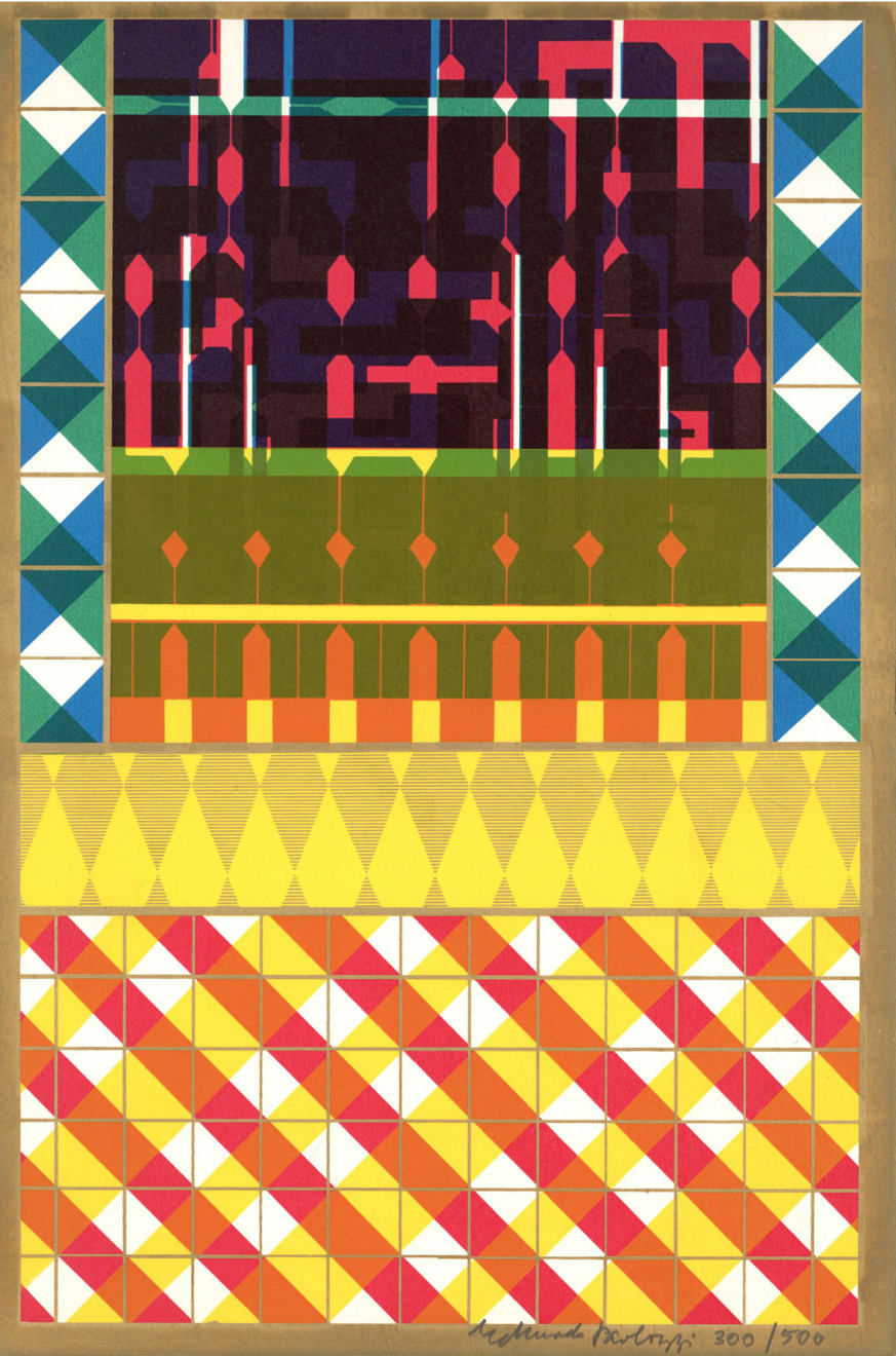 Eduardo Paolozzi, Cover for a Journal (from Moonstrips Empire News), 1967