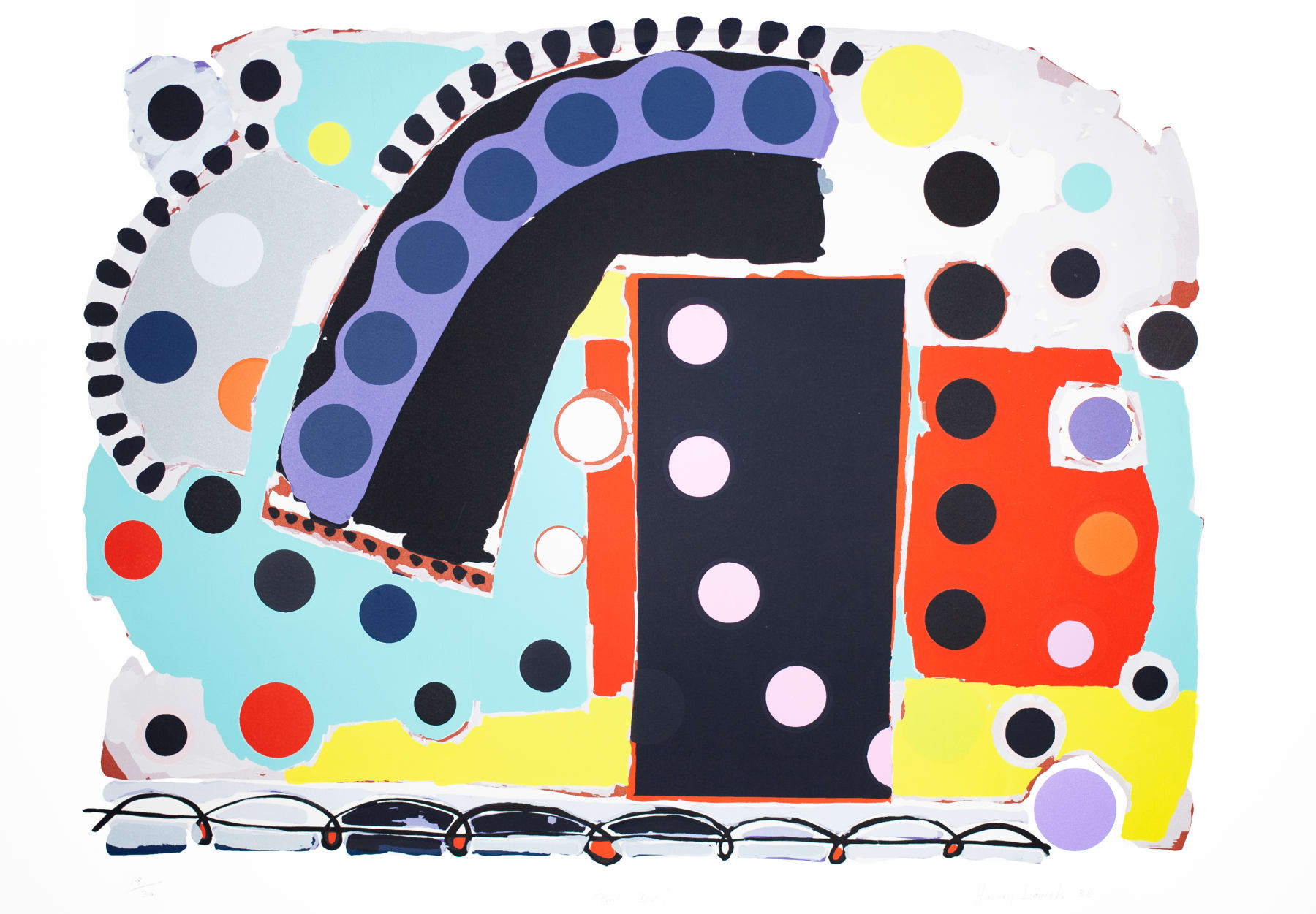 Harvey Daniels, Pink Dots, 1988