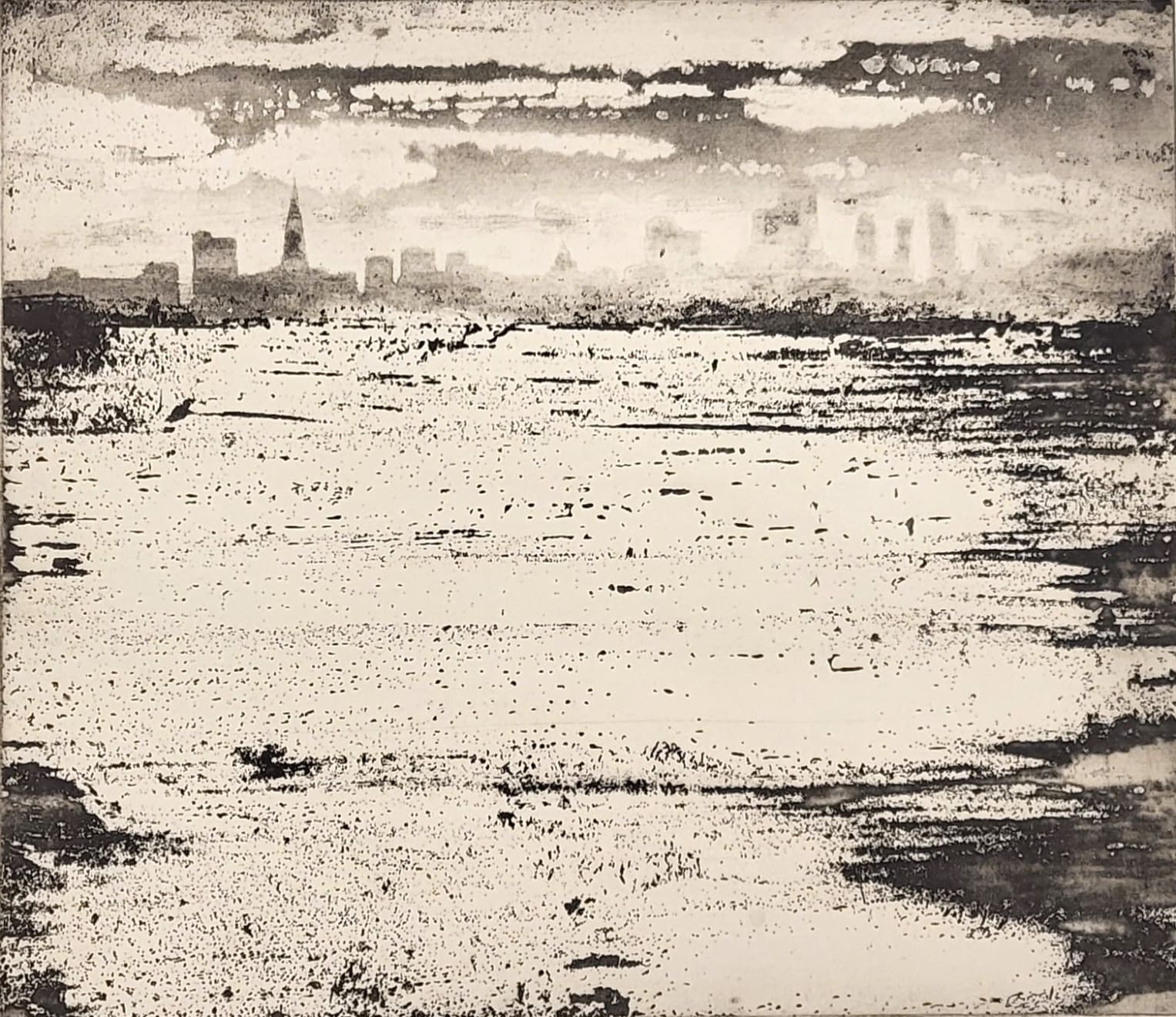 Jason Hicklin, The Thames Gallions Reach, 2023