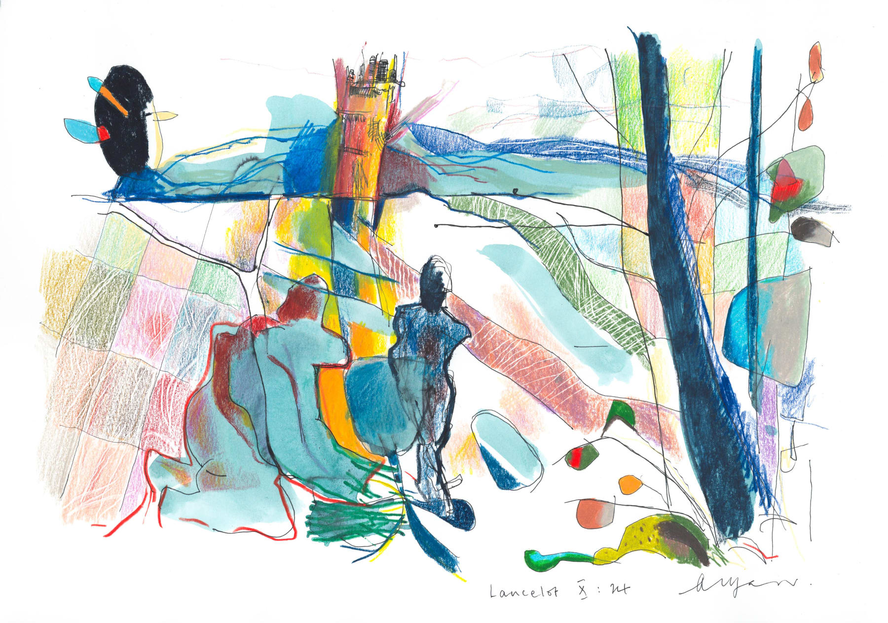 Dulwich College Secret Bid Auction 2025, LOT 105: Andrew Marr - Lancelot X:24, 2024