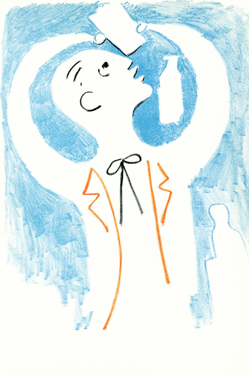 Christmas Secret Bid Auction 2024, LOT 40: Jean Cocteau - From 'Théatre de Poche’ (XXXIX), 1957