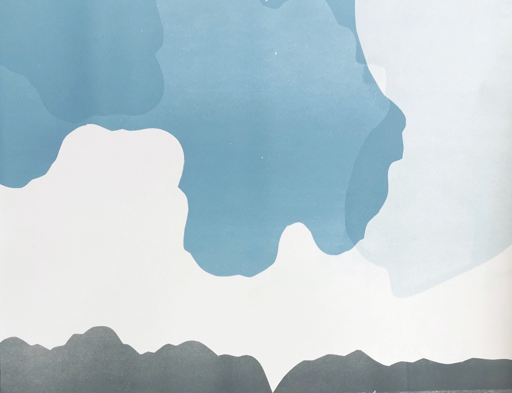 Grace Hailstone, Cloud Study II, 2022