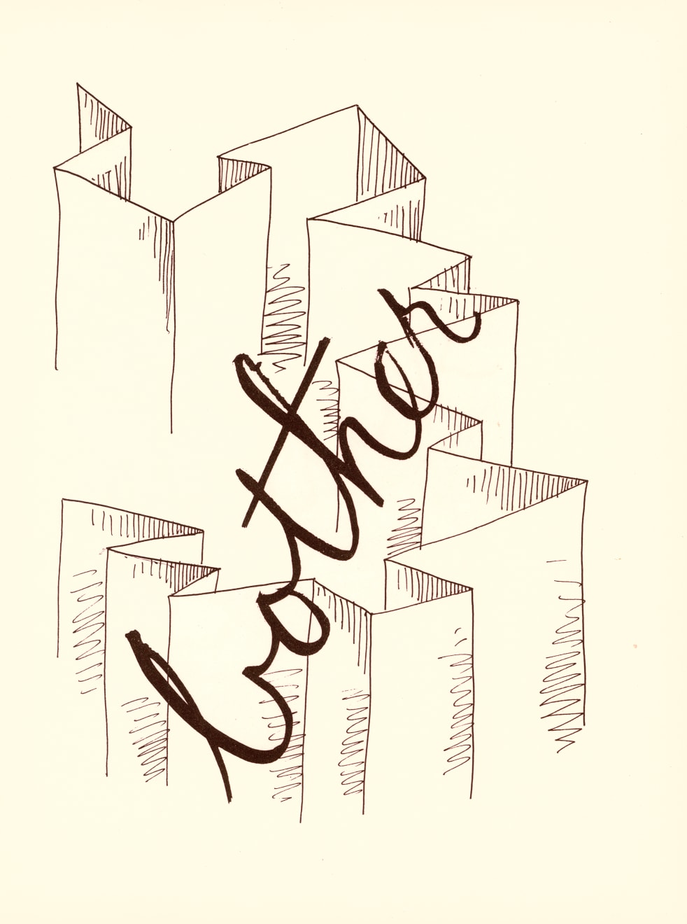 Man Ray, B - Bother, 1948