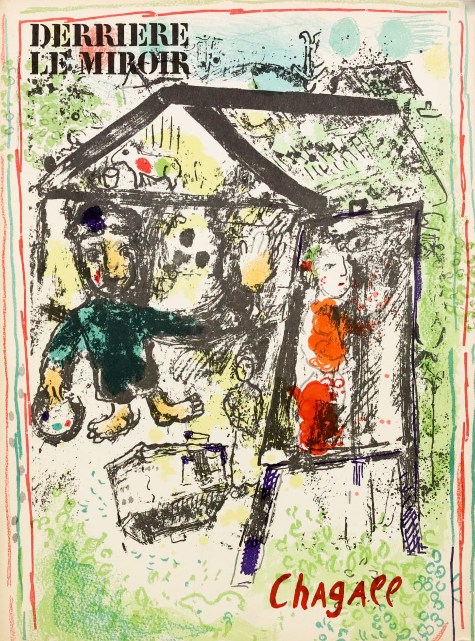 Dulwich College Secret Bid Auction 2025, Lot 25: Marc Chagall - Cover from ‘Derrière le Miroir - Chagall’, 1969