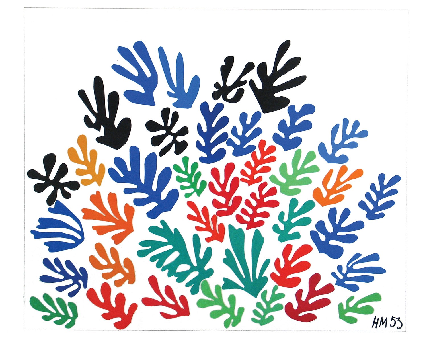Henri Matisse, La Gerbe, 1954