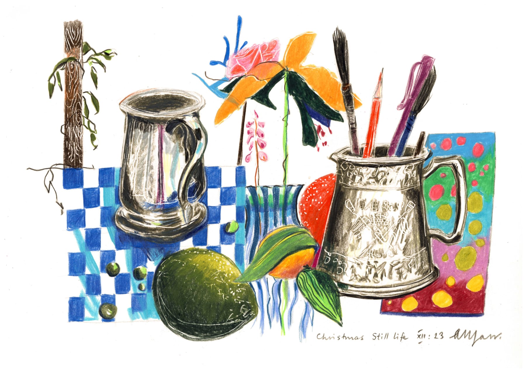 Andrew Marr, Christmas Still Life XII:23, 2023